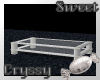 Art Deco Wht Coffeetable