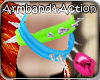 MORF Spiked ArmBand Para