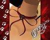 (PF)SH Red Lace Bow