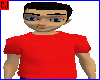 Red Baggy Tee