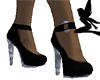 Simple Black Mary Janes