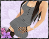 (&ETH;) Knit DGrey MiniDress