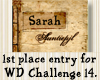 WD Ch 14 1st place book