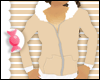 *CS* Beige Furri H00die