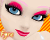 !f HOT PINK GOTH PALE