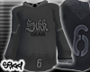 Sikk Pocket Hoody Charc.