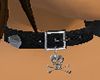 (L) Metal Skull Collar