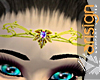 Vari Leaf Gold Crown