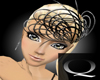 [bq] Line hat -Black