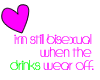 Still bisexual...