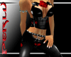 (PX)Red Rose Suit/Flares