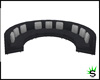 Leather Circular Sofa
