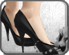Black Leather Heels