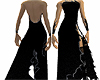 Black Tribal Gown