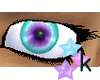 teal and purple