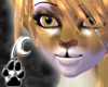 [N]Gold Tabby Tiger Ears