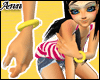 ANN Patent Bangle YELLOW