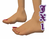 Dainty Pedicured Feet By Jennax1