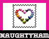 (N) Heart-52 Stamp