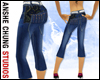 [ACS] DENIM CAPRI