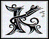 tribal letter K