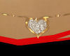 DiamondHeart BellyChain