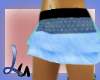 [L] blue layered mini