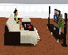 DARK WOOD/15 POSE COUCH