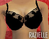 Black Hearts Bra