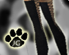black laced stockings