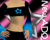 Blue Black Star Flares