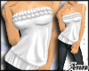 ANN Ruffled Top Jean WHT