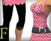 Pink Polka Dot Set