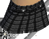 Grey Tartan Punk Skirt