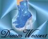 Blue Star Ankle Boots