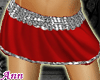 ANN Sequined Skirt RED