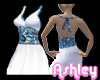 *Ashley* blue dress