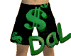 Dollar Signs On Black