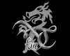 AzureThorn Fan Sticker