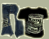 *CA* Bank Roll Blk Tee