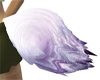 Dark Purple Fluffy Tail
