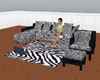 Zebra Couch 10p
