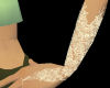 Cream Lace Finger Glove