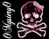 Black/Pink Skull