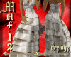 * silver dress