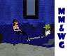 *MM* Blue/Black couch