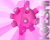 Pink Animated Disco Ball - KokeshiDoll