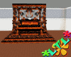 ~Oo Fire Lava Drape Bed