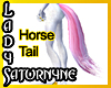 Pink Flowing Horse Tail