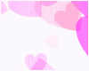 Pink Falling Hearts